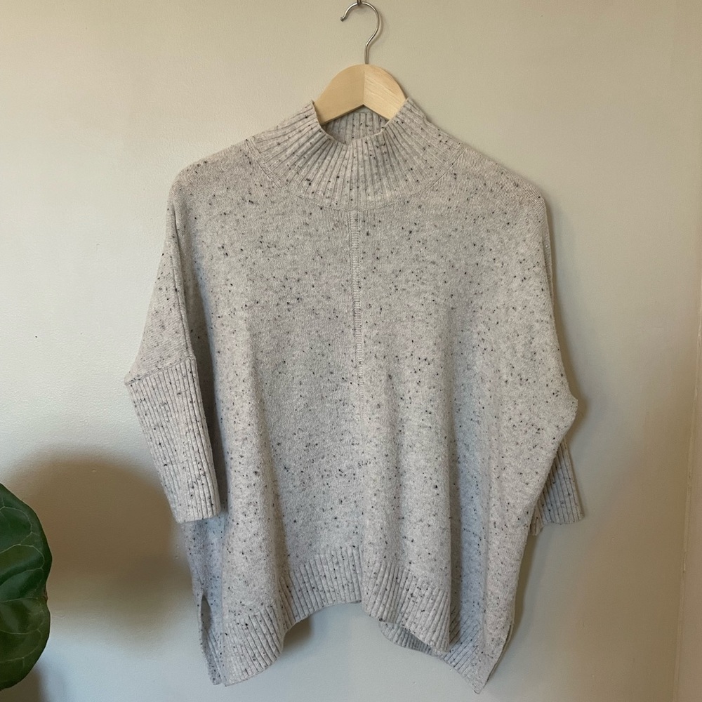 Loft Mock Neck Sweater Size Small Petite